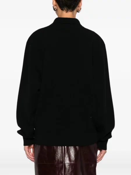 Top Róhe tricotate negru