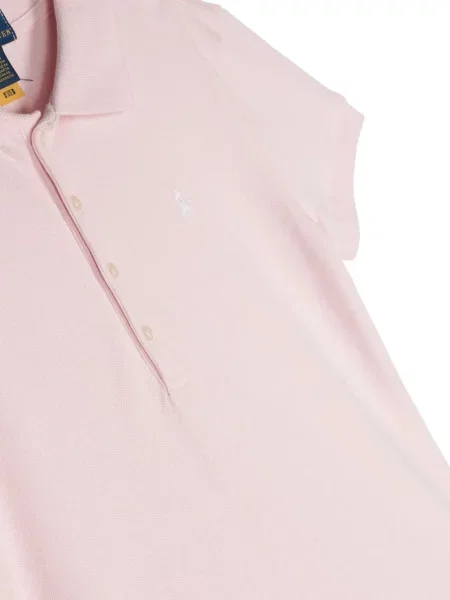 Sukienka dziecięca Polo Ralph Lauren różowa