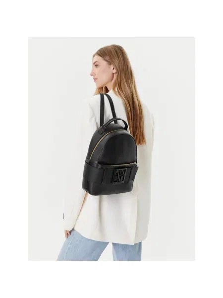 Armani Exchange plecak mały gładki czarny