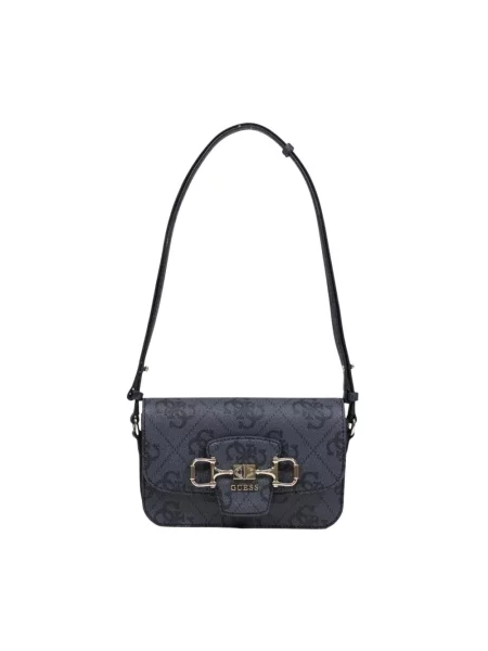 Guess torebka tote z imitacji skóry JANIE czarna