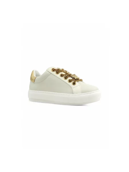 Sneakersy Kurt Geiger London skórzane białe