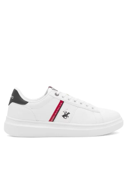 Sneakersy Beverly Hills Polo Club białe