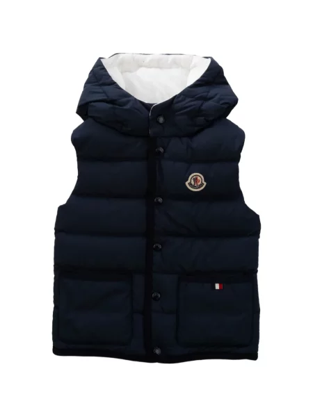 Kamizelka dziecięca Moncler Enfant niebieska