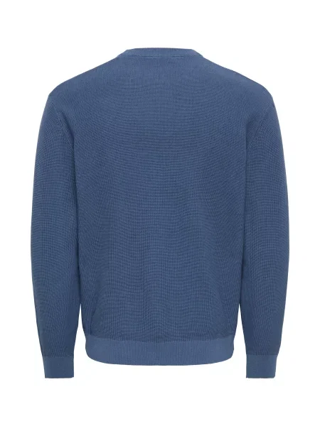 Only & Sons Sveter ONSTONY' modrá