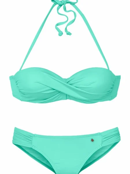 S.Oliver Costum de baie două piese turcoaz