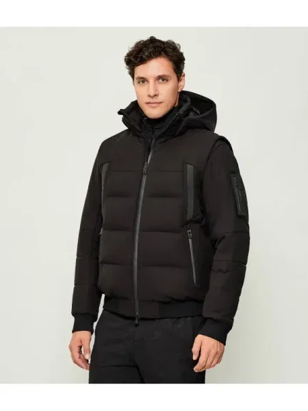 BOSS GREEN Geacă de puf OW_Block-X negru