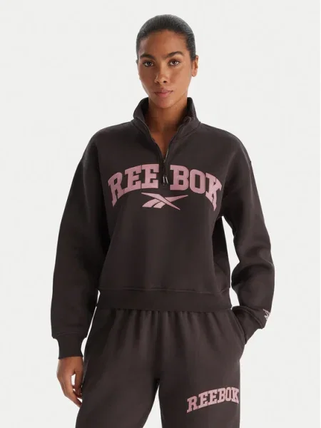 Reebok Суитшърт Tatty кафяв