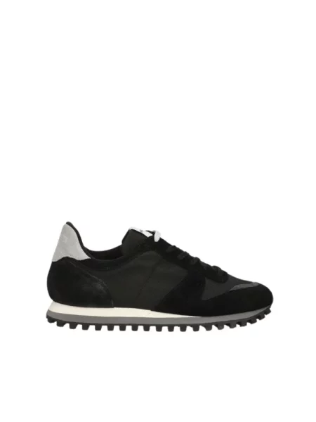 Sneakersy Novesta skórzane czarne