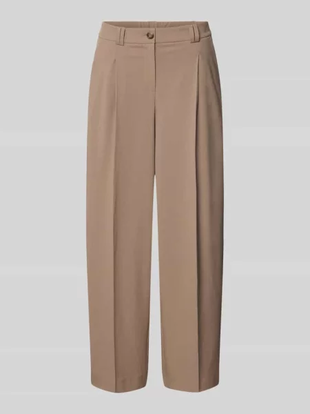Opus Spodnie Z Marle Maiga Edgy beige beżowe