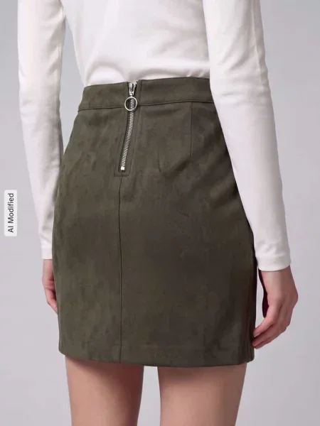 Rozkloszowana spódnica mini z czystej bawełny model DONNADINA' Vero Moda