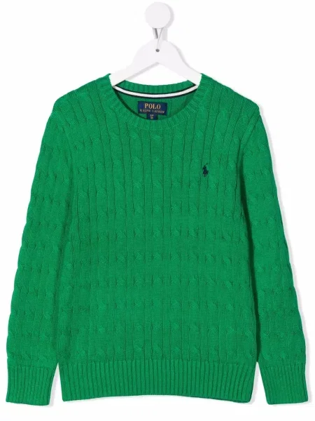 Sweter dziecięcy Polo Ralph Lauren zielony