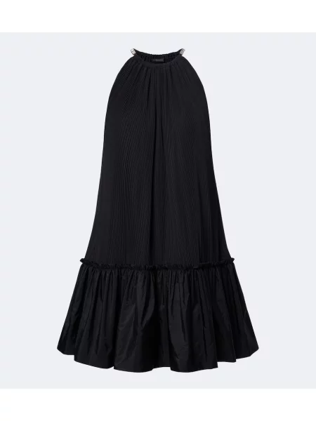 Rochie Max Mara cu gât halter negru