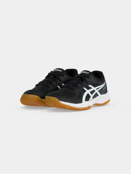 ASICS Nízke tenisky UPCOURT 6 GS / šedobiela čierna
