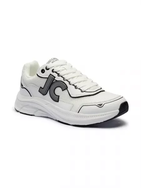 Just Cavalli Sneakers Fondo Biot Dis 1 alb