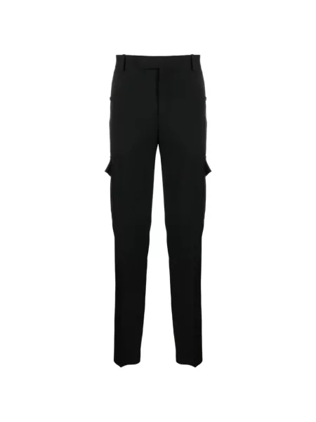 Spodnie Alexander Mcqueen czarne
