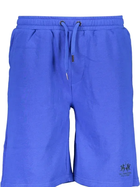 Pantaloni La Martina albastru