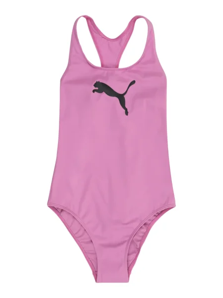 PUMA Costum de baie întreg mov orhidee negru