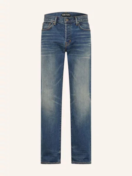 Tom Ford Džíny Regular Fit ubn washed indigo