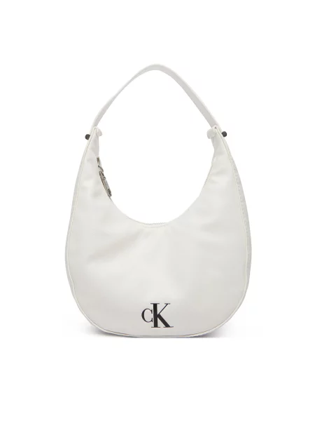 Calvin Klein Τσάντα Buckle Small Bag λευκό