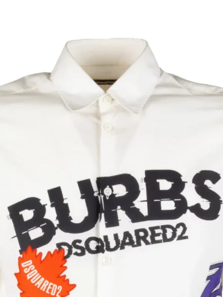 Ing Dsquared2 nyomtatás fehér