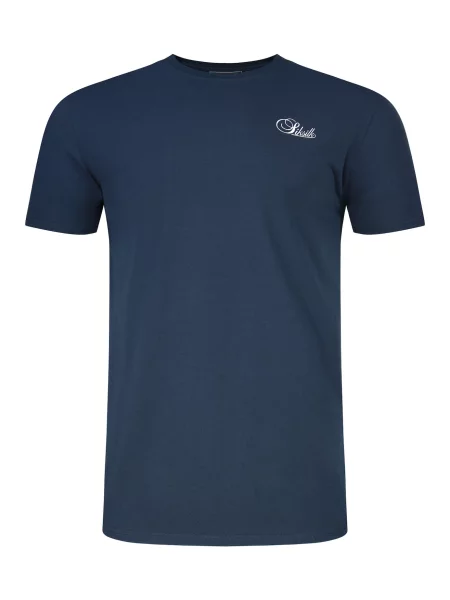 SikSilk Tričko Essentials marine modrá bílá