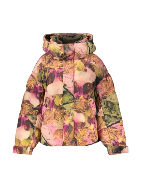 Płaszcz Desigual Orchid Lacroix Coat Red S różowy