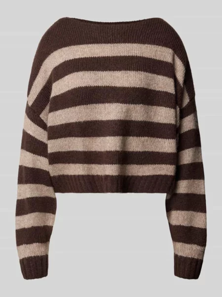 Sweter z dekoltem w łódkę Only