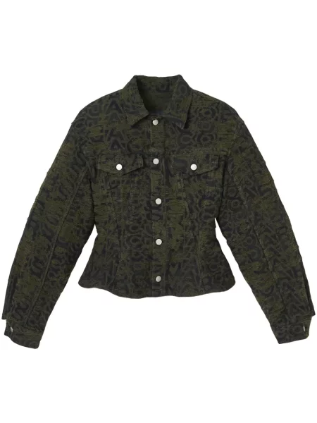 Geacă Marc Jacobs cu imagine verde