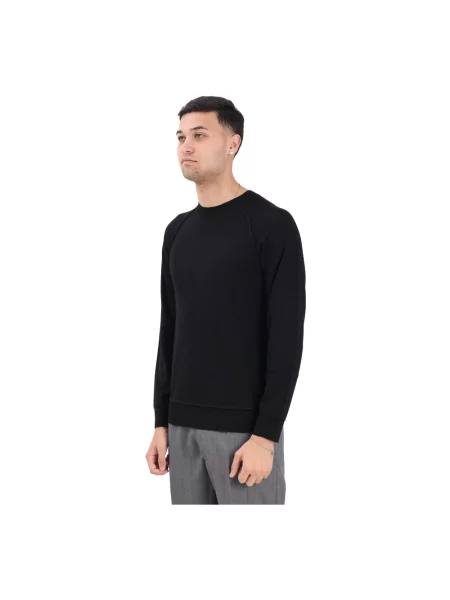 Sweter Blauer z logo czarny