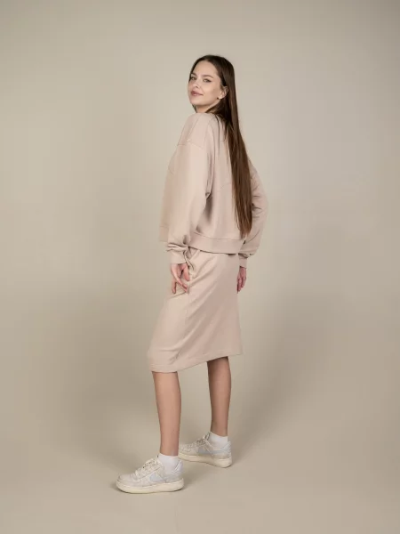 Свитшот Elegante бежевый