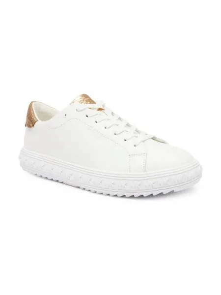 Michael Kors De piele sneakers GROVE alb