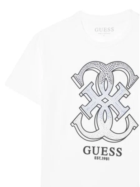 Guess Póló Regular Fit fehér