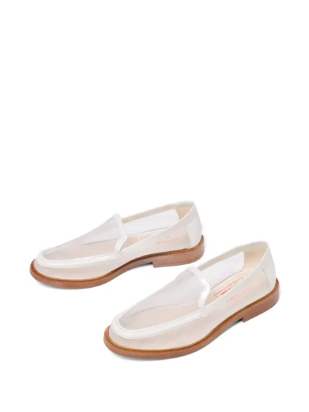 Pantofi loafer Maje din piele alb