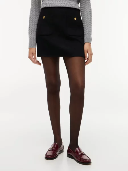 TOMMY HILFIGER Sukňa čierna