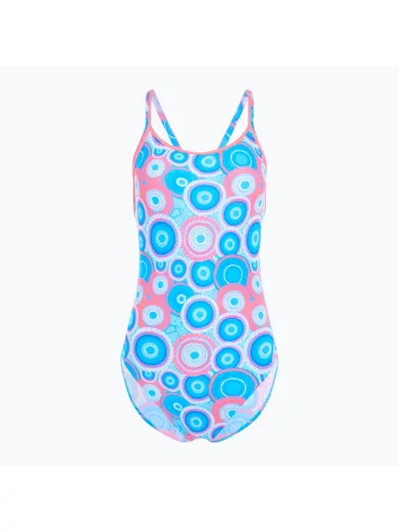 Дамски бански костюм от една част Funkita Diamond Back One Piece bundjalung blue синьо