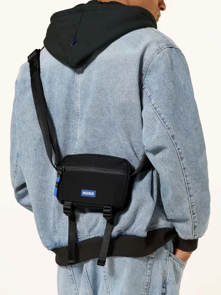 HUGO Taška přes rameno Vytal' černá