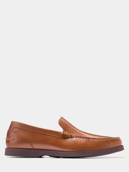 Шкіряні Лофери Cole Haan коричневий