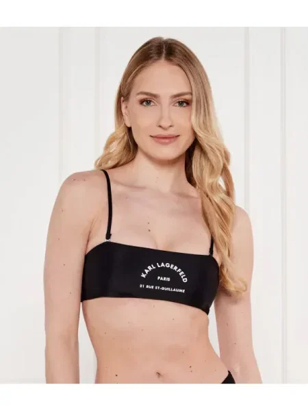 Karl Lagerfeld Bikini felső fekete