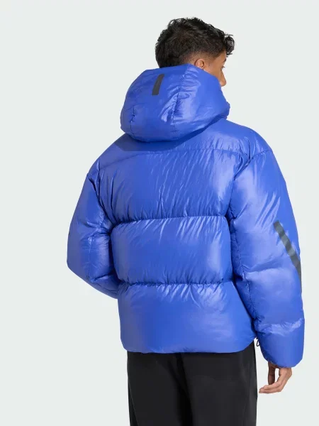 Пуховик Adidas синий