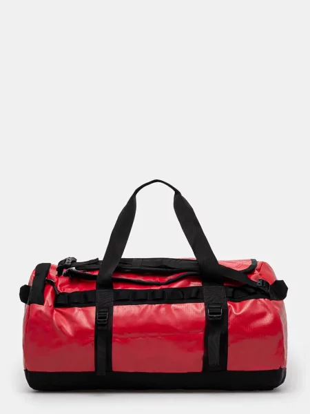 Τσάντα The North Face Base Camp Duffel M κόκκινο