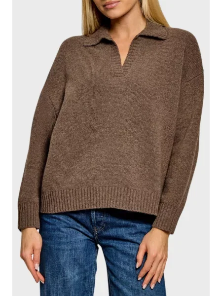 Светр Weekend Max Mara коричневий