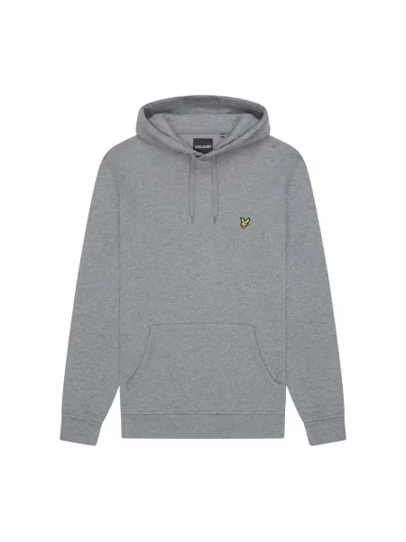 Bluza z kapturem Lyle & Scott z kapturem szara
