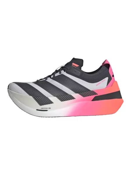 ADIDAS PERFORMANCE Pantofi sport Adizero Dropset Elite gri / roz neon negru