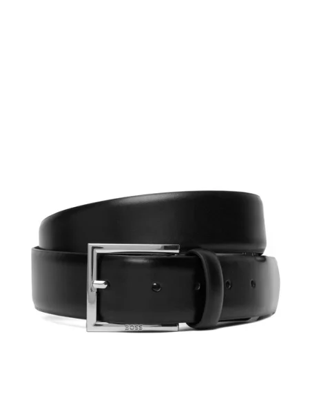 Ремень Boss с ремешками черный