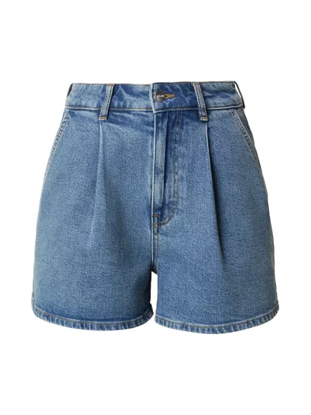 MYLAVIE by Sarah Harrison Pantaloni cu cute albastru