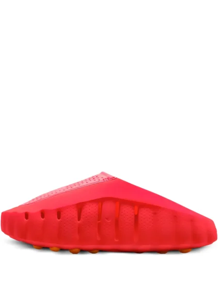 Sneakerși Nike Air Jordan cu autograf cu perforații portocaliu