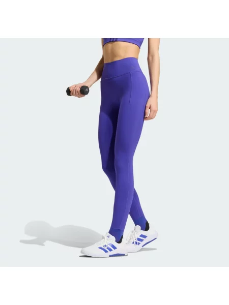 Legginsy Optime Workout Contour Full Length fioletowe