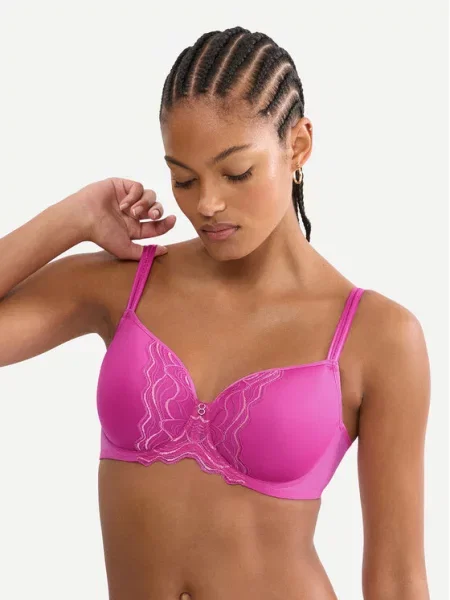 Triumph Бюстгальтер з підкладкою Waves Of Glow Темно-рожевий рожевий