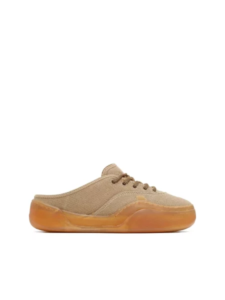 Sneakersy Erl brązowe