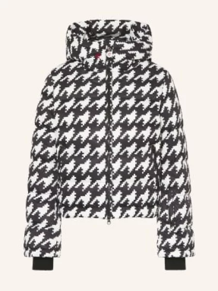 Perfect Moment Kurtka Narciarska Z Puchu Polar Flare schwarz biały